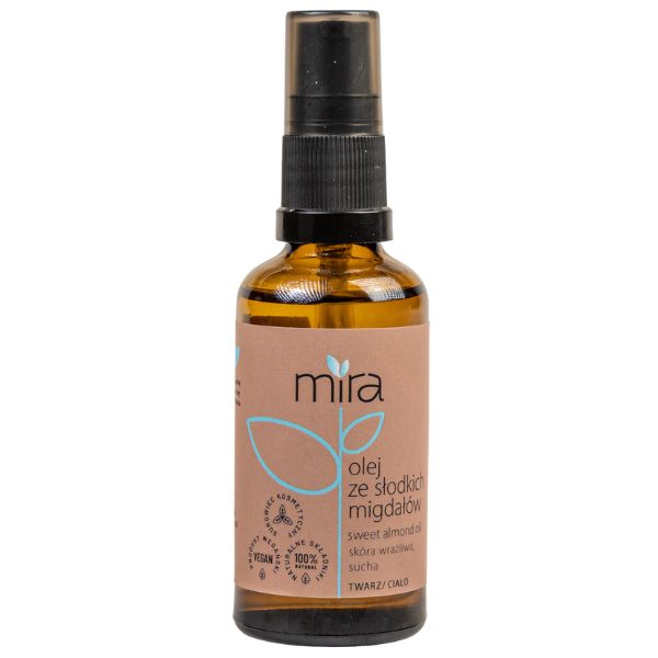 Olej ze słodkich migdałów rafinowany 50 ml